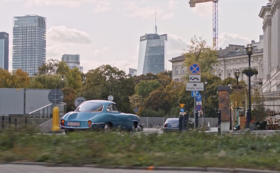 Kadr z filmu motoryzacyjnego Alfa Romeo
