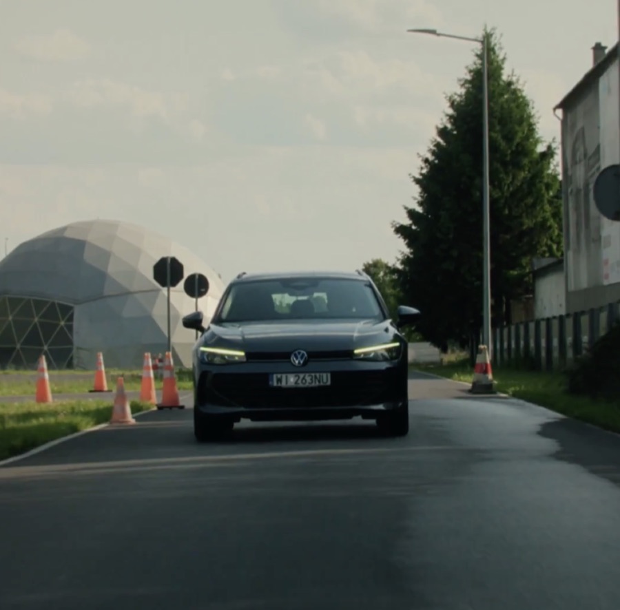 Kadr z krótkiego filmu VW Poznań